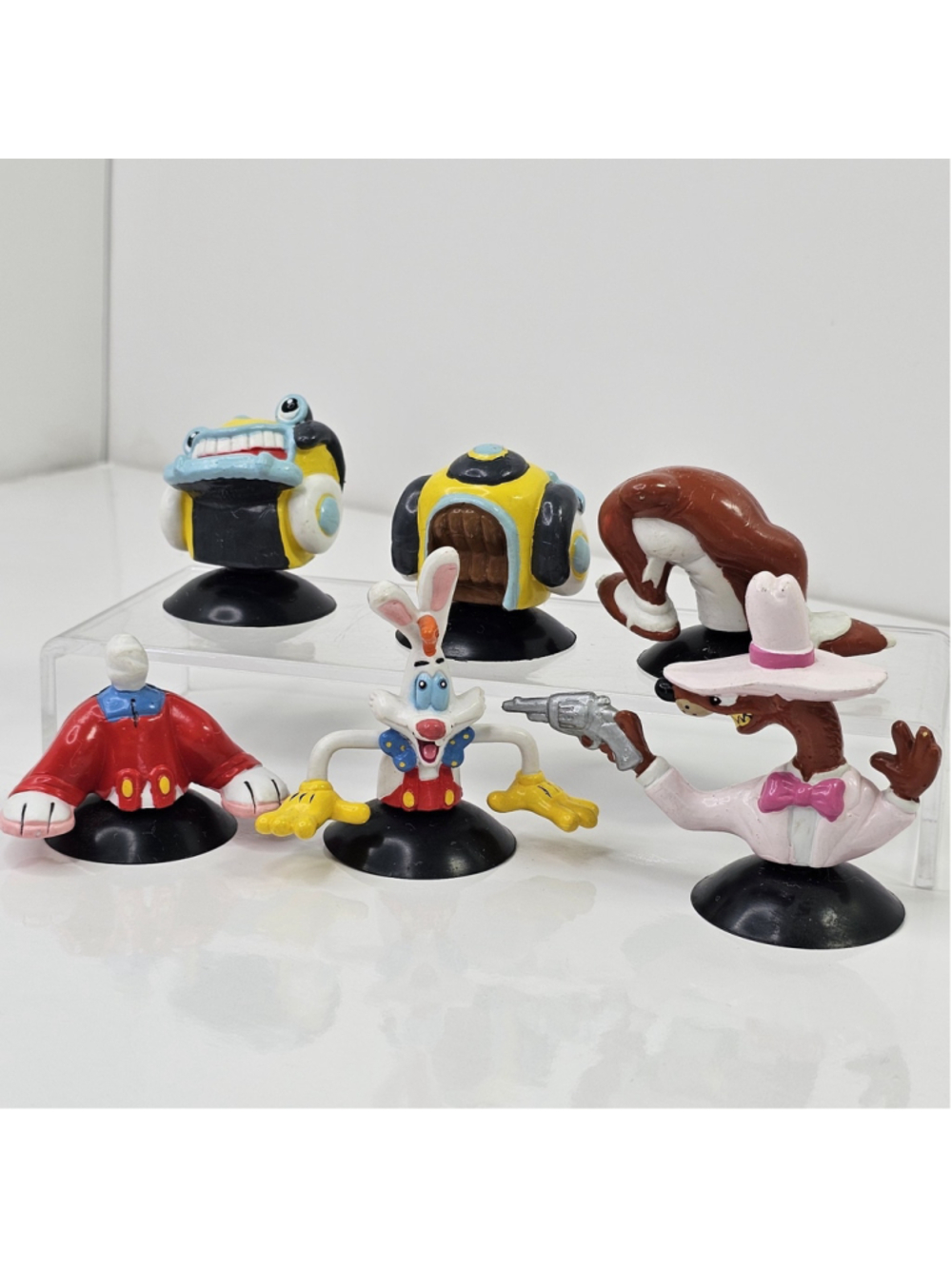 1987 Disney Amblin Who Framed Roger Rabbit Suction Cup Figure Lot